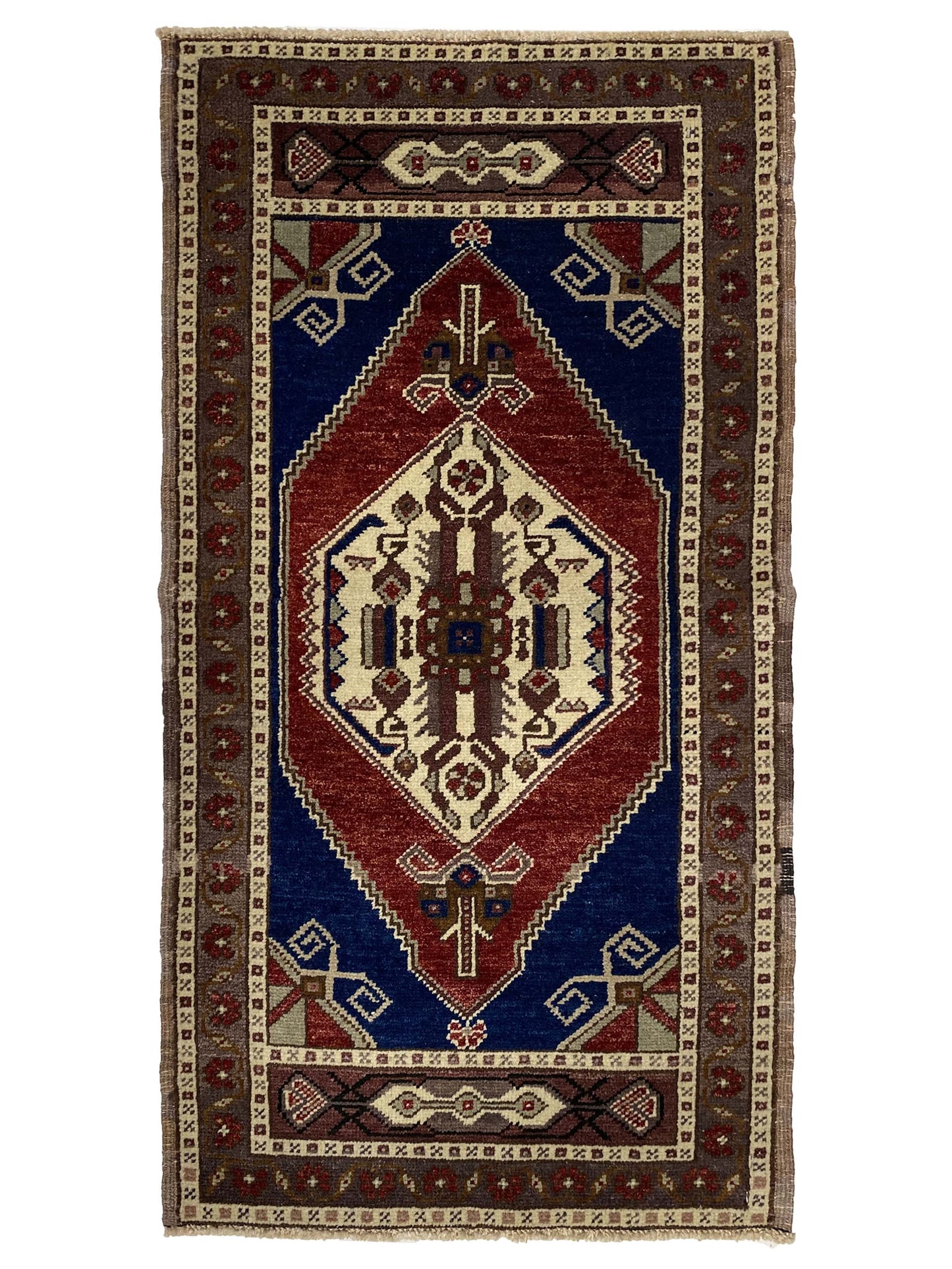 Artisan Angelina 311050 Red Vintage Knotted Rug