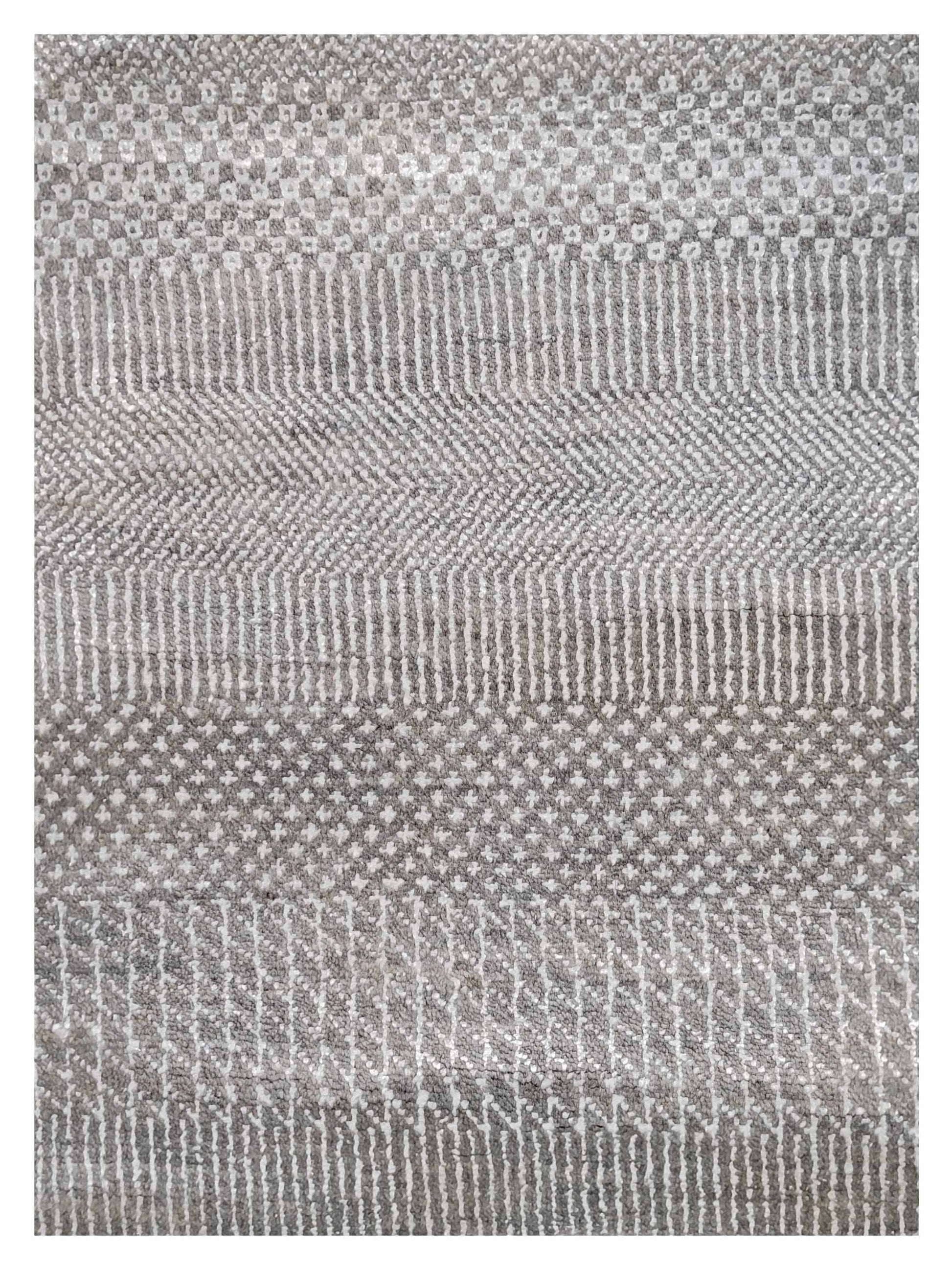 Artisan Vera Lt.Grey Transitional Knotted Rug - Rugs - Artisan - Atlanta Designer Rugs