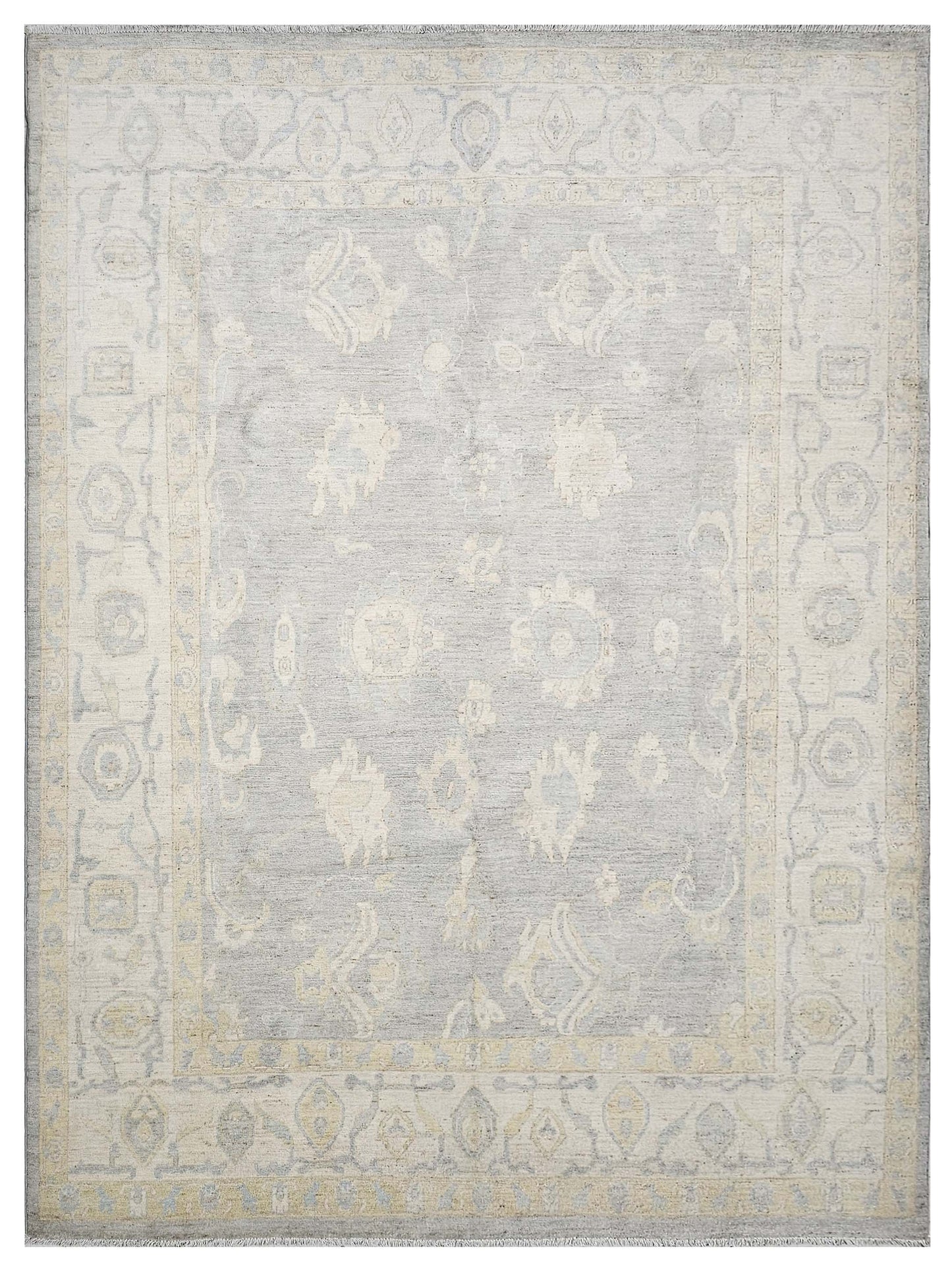 Artisan Patricia 316601 Grey Traditional Knotted Rug