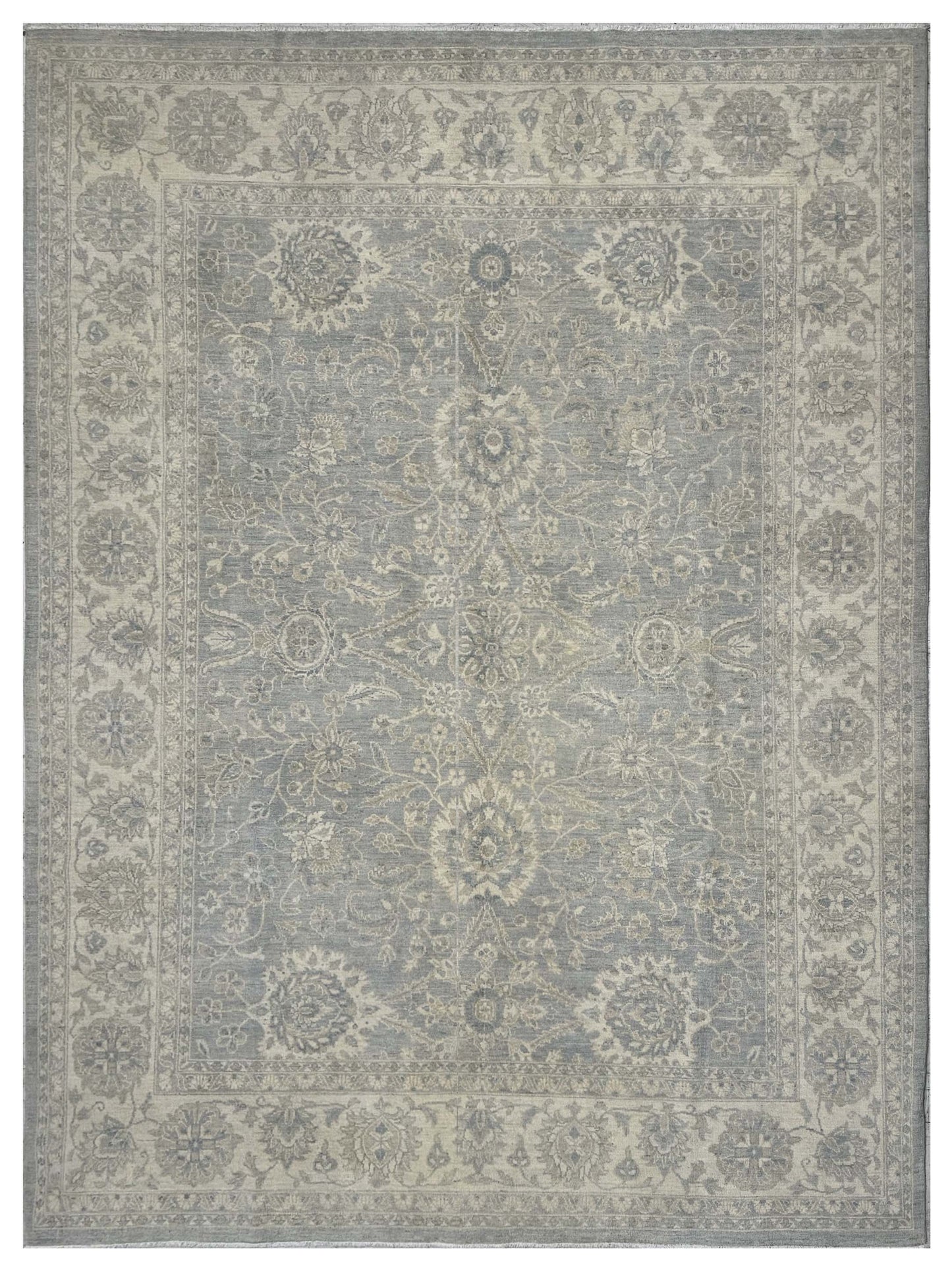 Artisan Patricia 318226 Lt.Blue Traditional Knotted Rug
