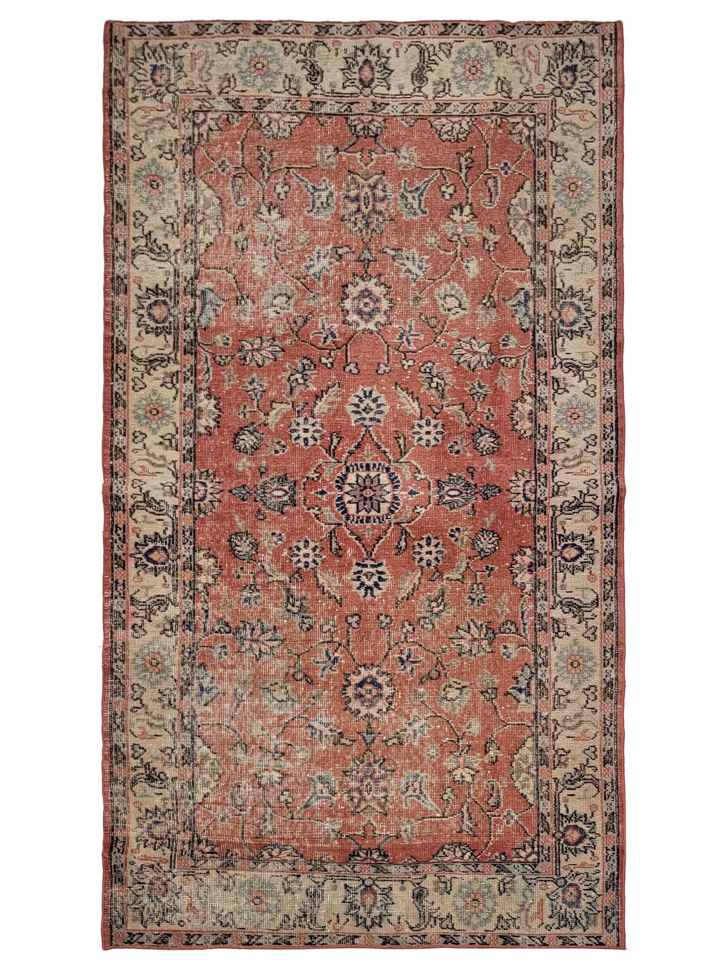 Artisan Angelina 312806 Red Vintage Knotted Rug