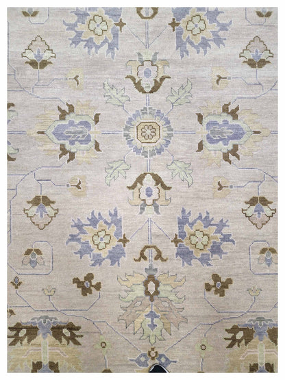 Artisan Blossom Beige Traditional Knotted Rug - Rugs - Artisan - Atlanta Designer Rugs
