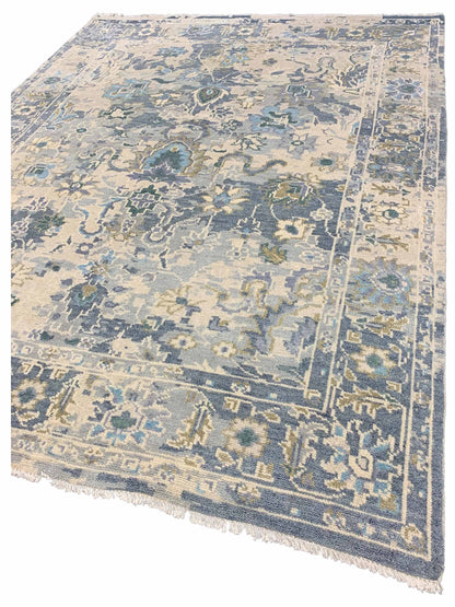 Artisan Uma Beige Traditional Knotted Rug - Rugs - Artisan - Atlanta Designer Rugs