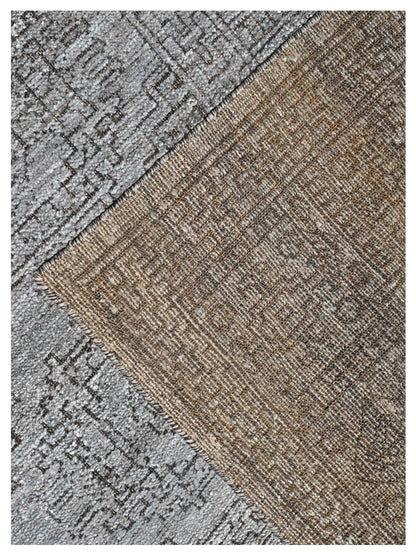 Artisan Serenade Charcoal Grey Transitional Knotted Rug - Rugs - Artisan - Atlanta Designer Rugs