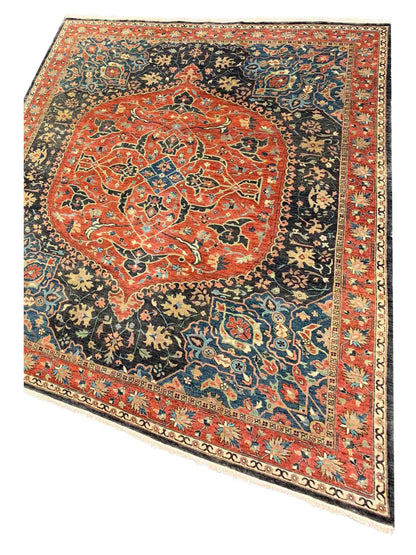 Artisan Gwyneth Rust Rust Traditional Knotted Rug - Rugs - Artisan - Atlanta Designer Rugs