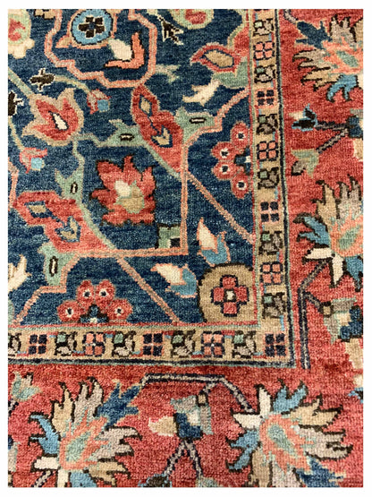 Artisan Gwyneth Rust Rust Traditional Knotted Rug - Rugs - Artisan - Atlanta Designer Rugs