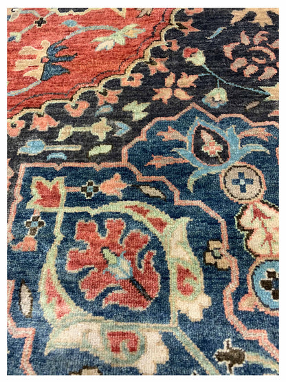 Artisan Gwyneth Rust Rust Traditional Knotted Rug - Rugs - Artisan - Atlanta Designer Rugs