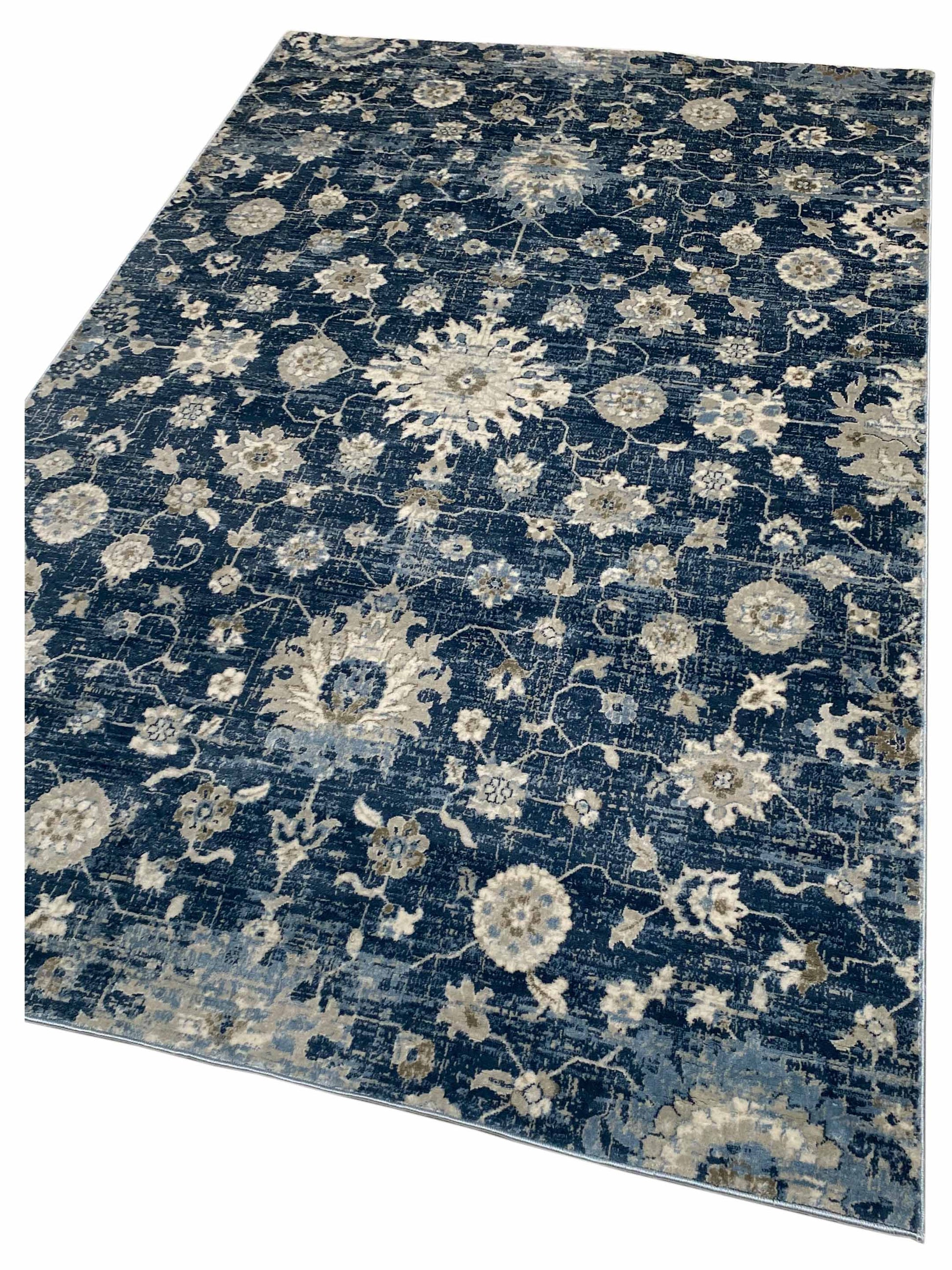 Artisan Bella Dk.Blue Dk.Blue Transitional Machinemade Rug - Rugs - Artisan - Atlanta Designer Rugs