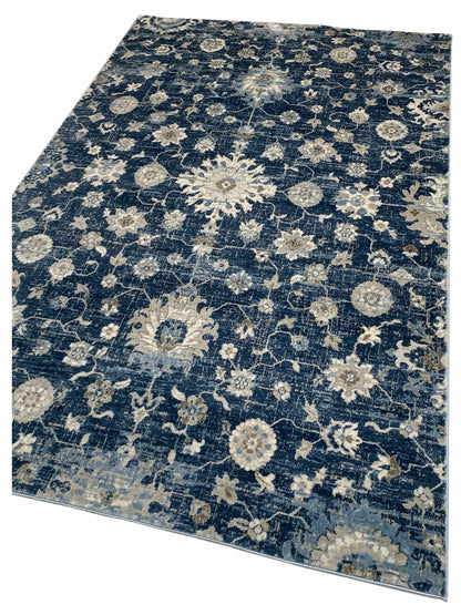 Artisan Bella Dk.Blue Dk.Blue Transitional Machinemade Rug - Rugs - Artisan - Atlanta Designer Rugs