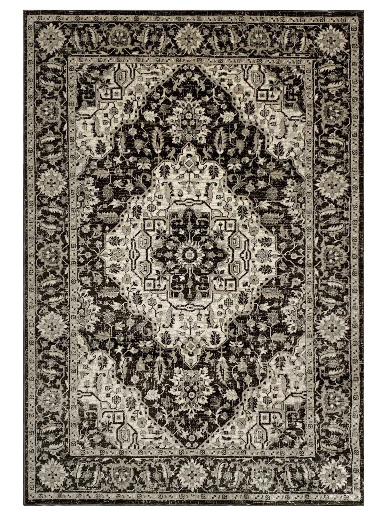 Artisan Bella Anthracite Anthracite Transitional Machinemade Rug - Rugs - Artisan - Atlanta Designer Rugs