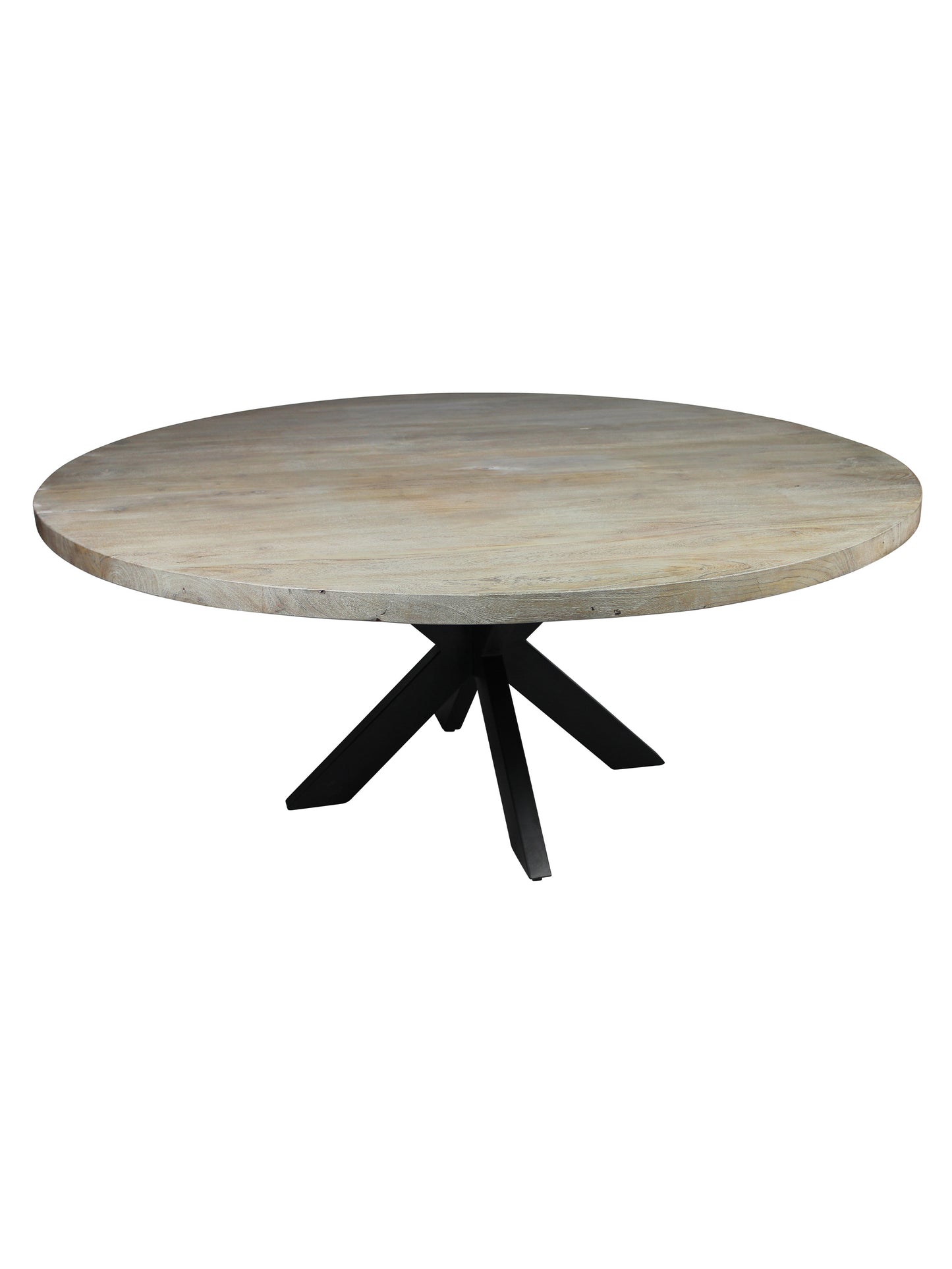 Eclectic Home Dining Table Braxton 60 Iron Round Table