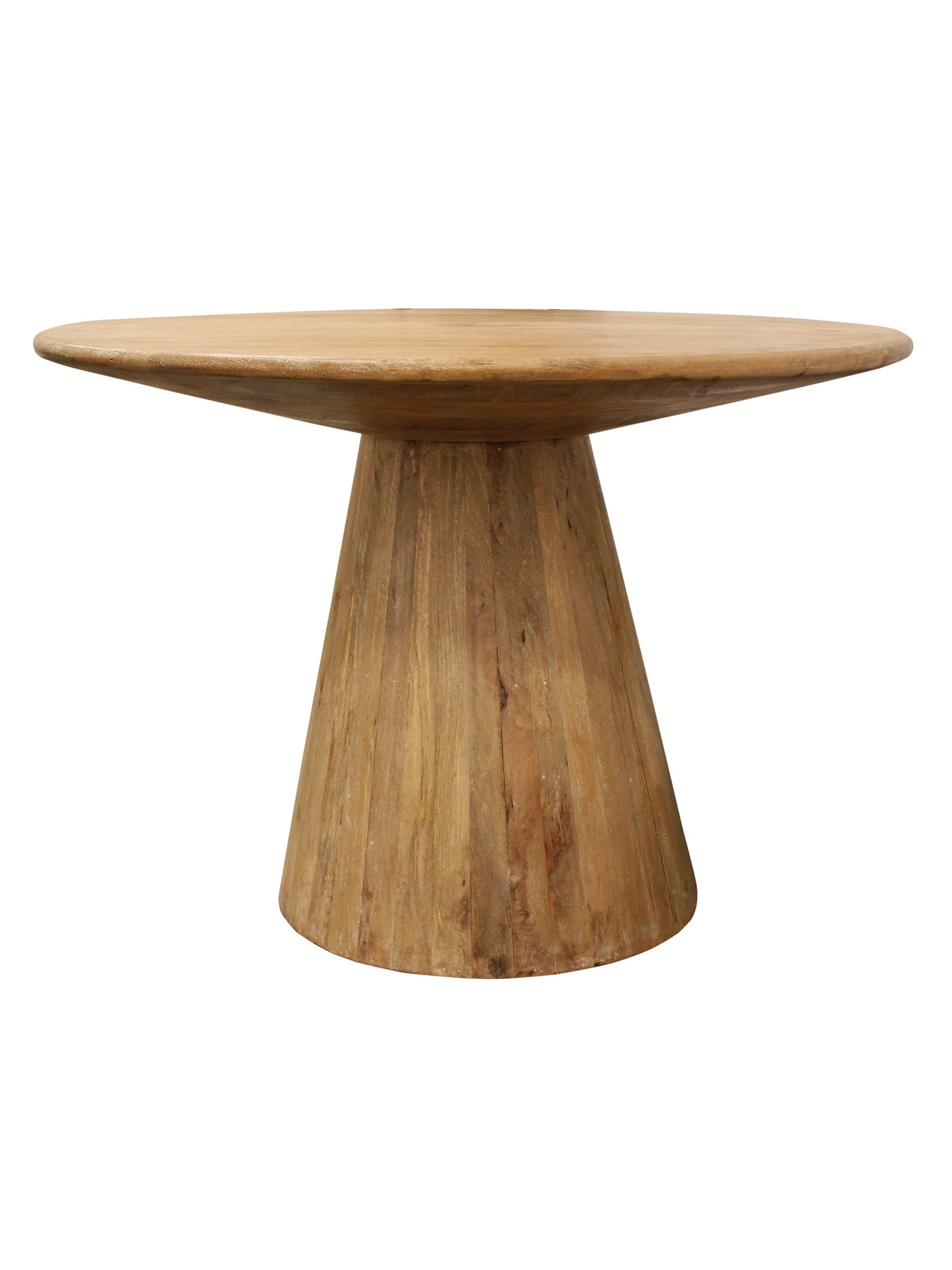 Eclectic Home Dining Table Jade 42 Wood Round