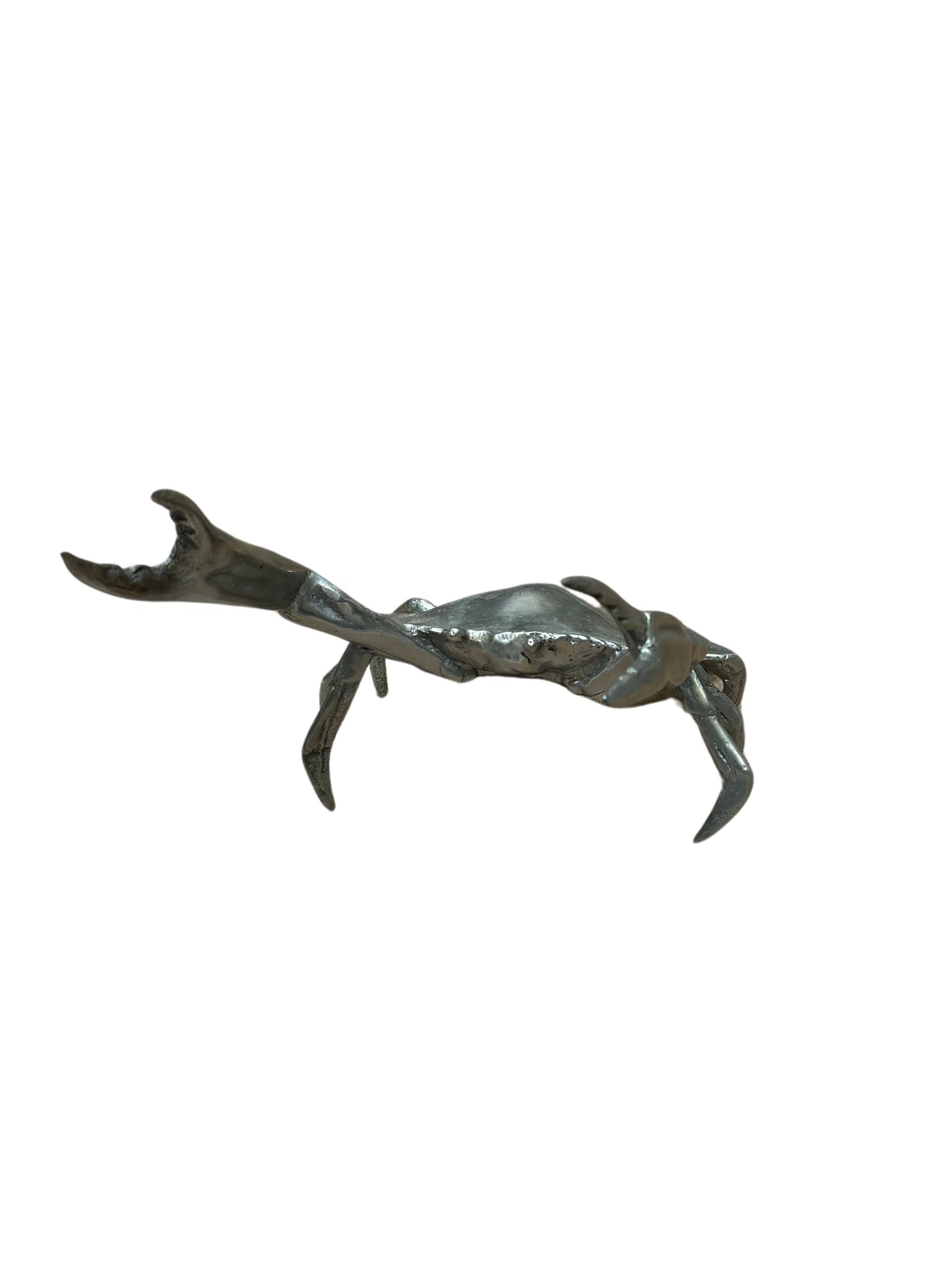 Eclectic Home Accent Crab   Silver  Decor Furniture