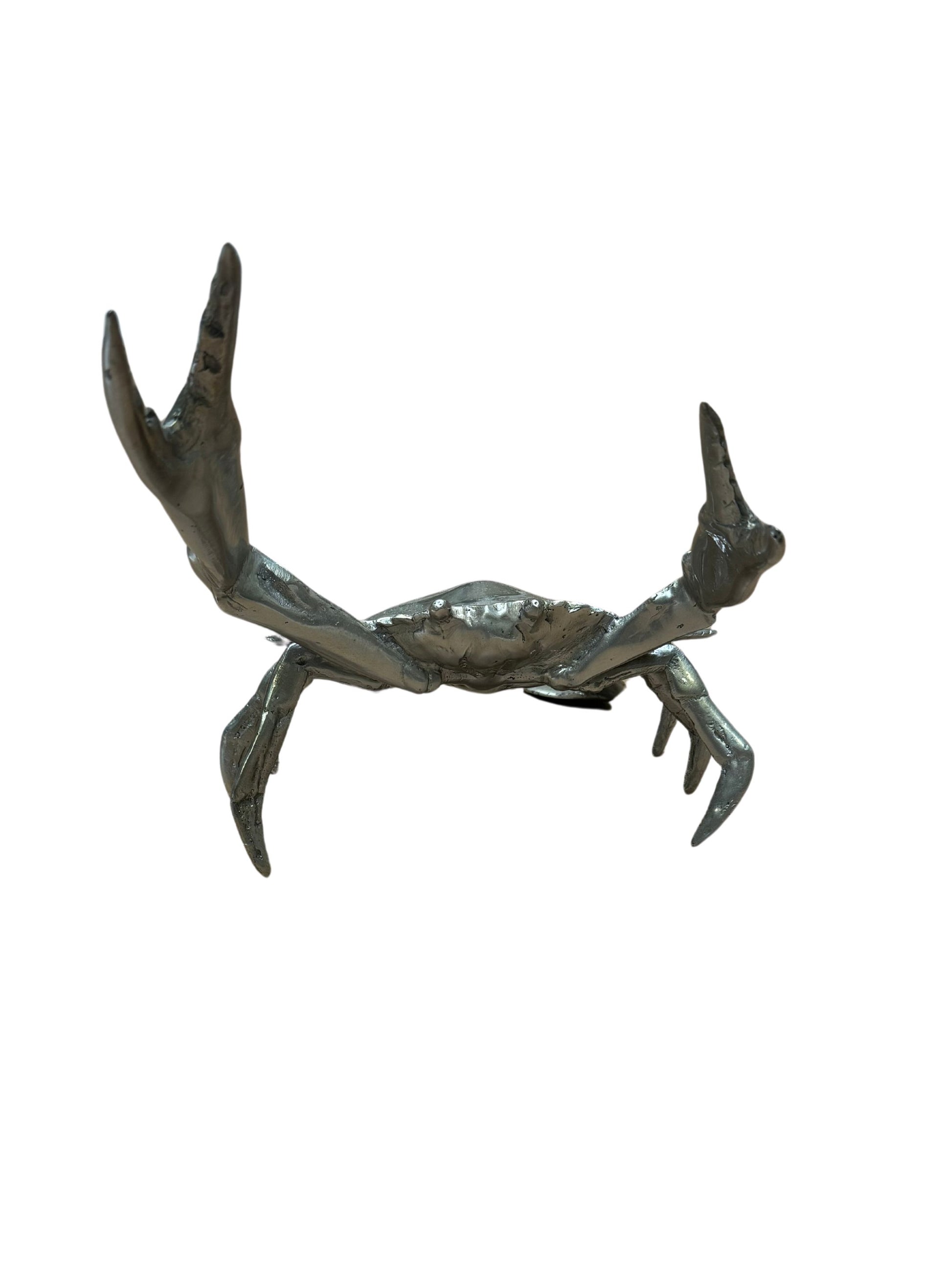 Eclectic Home Accent Crab   Silver Decor Furniture Rug