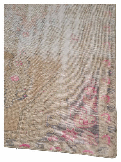 Artisan Angelina  Ivory  Vintage Knotted Rug