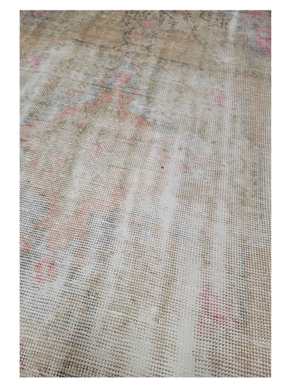 Artisan Angelina  Ivory  Vintage Knotted Rug