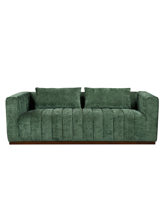 Eclectic Home Sofa Storme Cypress Green Sofa Furniture Rug
