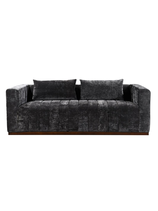 Eclectic Home Sofa Storme Prism Black Sofa Furniture Rug
