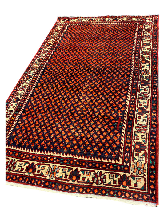 Artisan Persian Traditions Red Beige Traditional Knotted Rug - Rugs - Artisan - Atlanta Designer Rugs