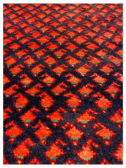Artisan Persian Traditions Red Beige Traditional Knotted Rug - Rugs - Artisan - Atlanta Designer Rugs