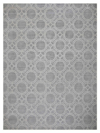 Artisan Mary Ivory Contemporary Knotted Rug - Rugs - Artisan - Atlanta Designer Rugs