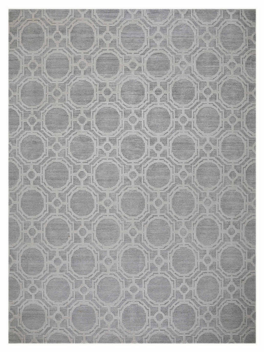 Artisan Mary MN-379 Ivory Contemporary Knotted Rug