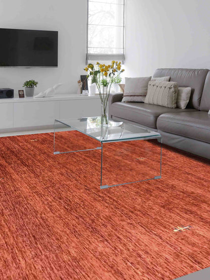 Artisan Lorraine Red Multi Modern Knotted Rug - Rugs - Artisan - Atlanta Designer Rugs