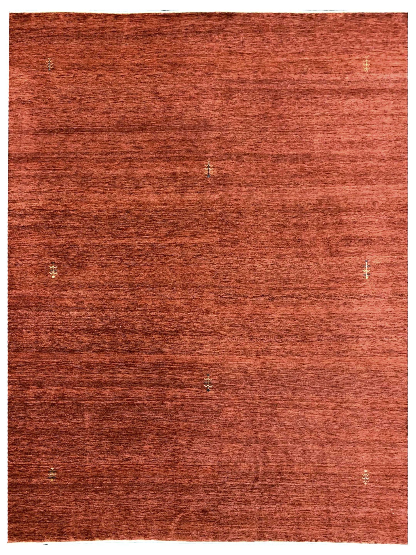 Artisan Lorraine Loribuft-A Red Modern Knotted Rug