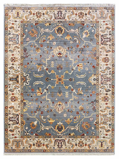 Artisan Amy Gray Ivory Traditional Machinemade Rug - Rugs - Artisan - Atlanta Designer Rugs