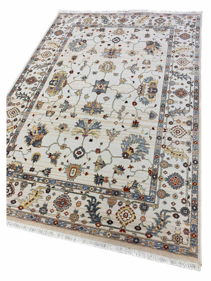 Artisan Amy Ivory Traditional Machinemade Rug - Rugs - Artisan - Atlanta Designer Rugs