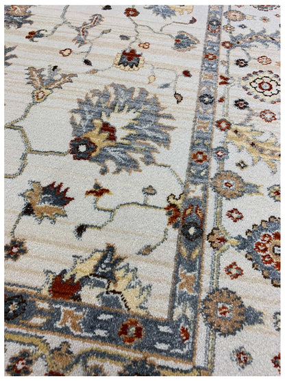 Artisan Amy Ivory Traditional Machinemade Rug - Rugs - Artisan - Atlanta Designer Rugs