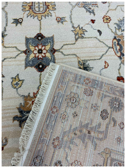 Artisan Amy Ivory Traditional Machinemade Rug - Rugs - Artisan - Atlanta Designer Rugs