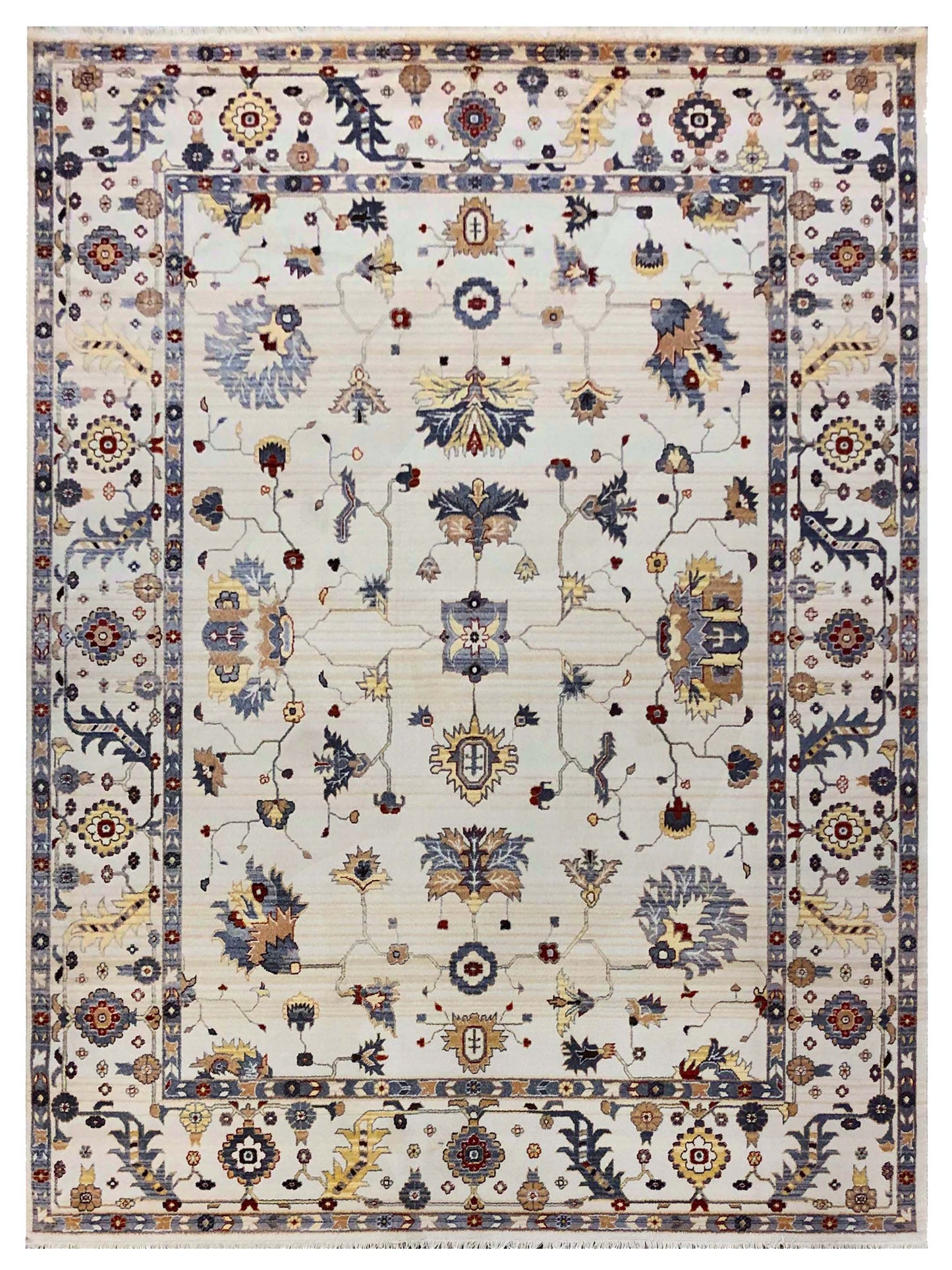 Artisan Amy A102 Ivory Traditional Machinemade Rug