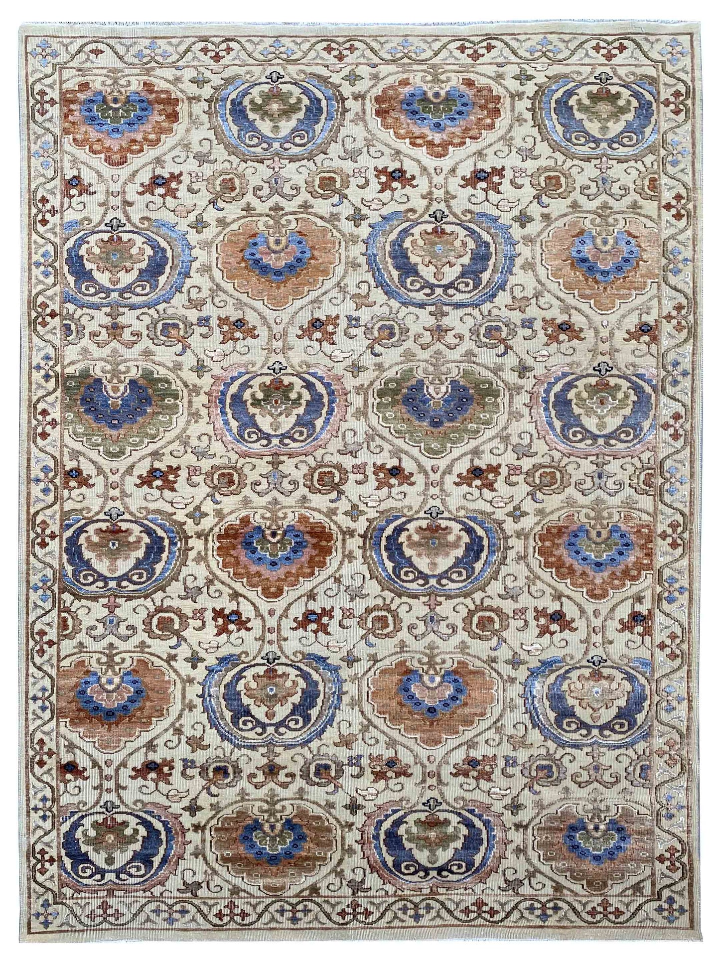 Artisan Cameron CB-225 Ivory Traditional Knotted Rug