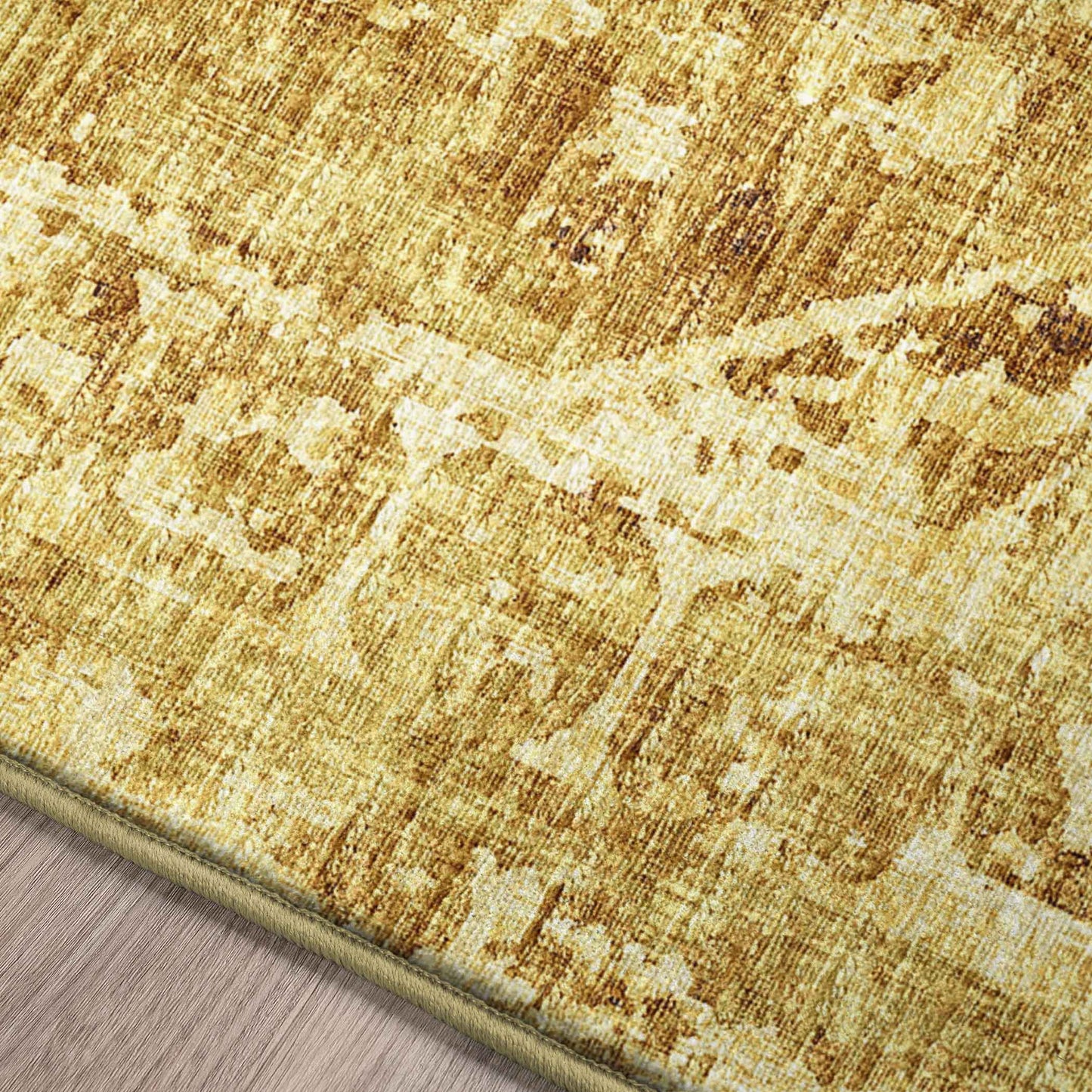 Dalyn Rugs Aberdeen AB2 Gold  Casual Machinemade Rug