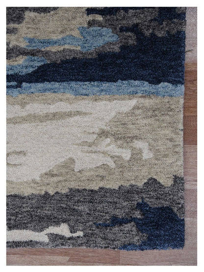 Limited ADELAIDE AD - 104 BLUE Transitional Tufted Rug - Rugs - Limited - Atlanta Designer Rugs