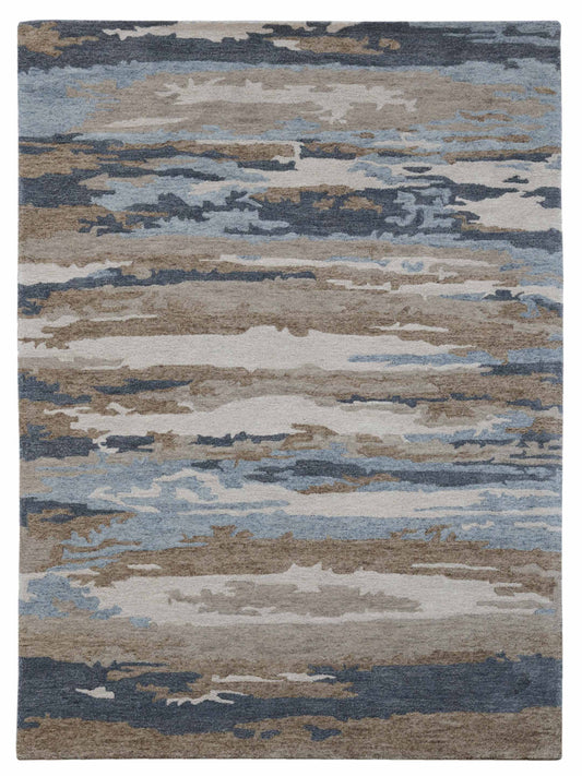 Limited ADELAIDE AD - 105 WATER BLUE Transitional Tufted Rug - Rugs - Limited - Atlanta Designer Rugs