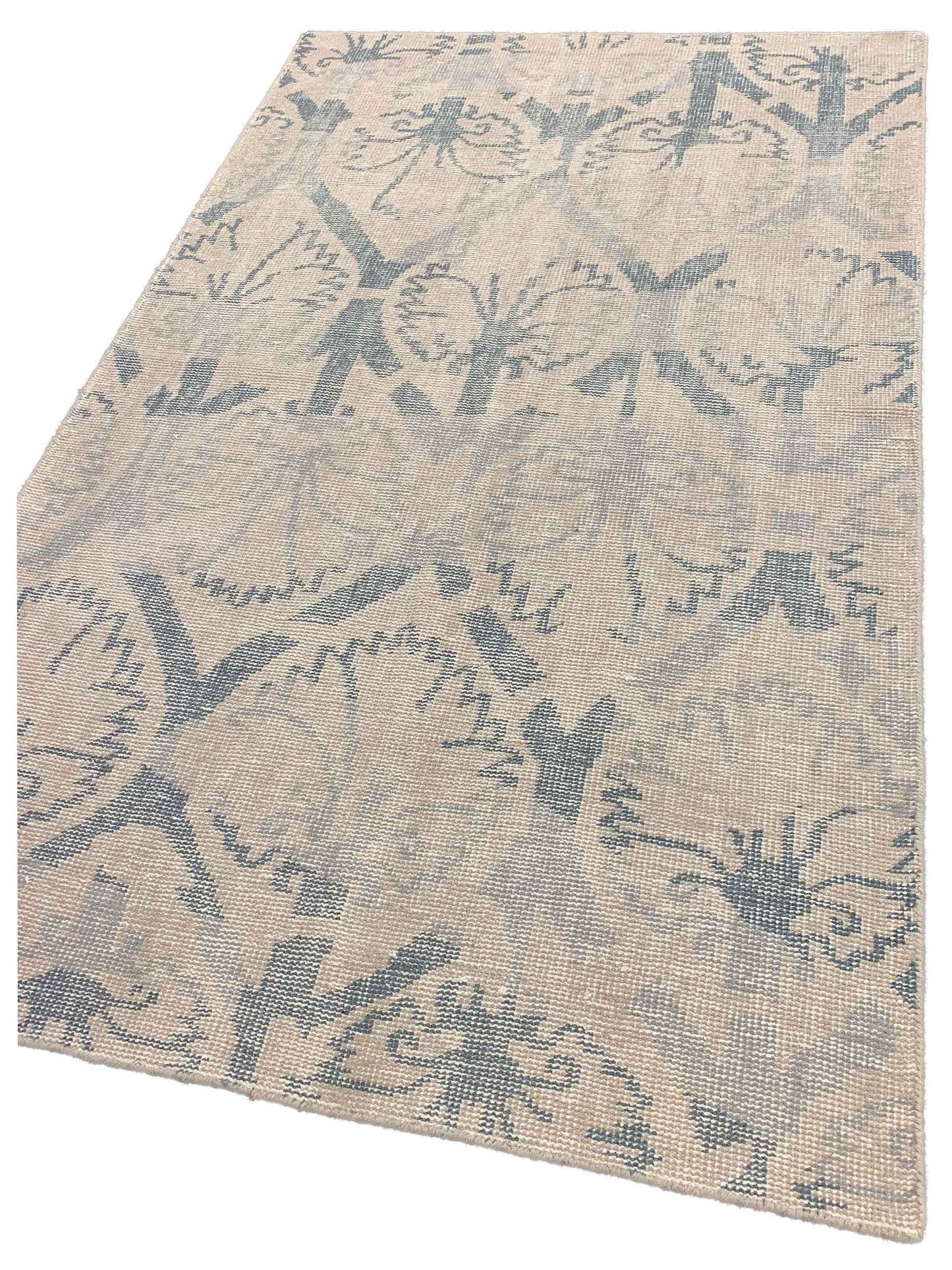 Artisan Viola  Multi  Transitional Knotted Rug