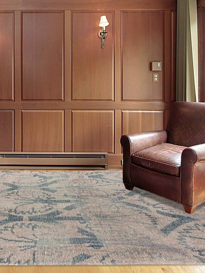 Artisan Viola  Multi  Transitional Knotted Rug