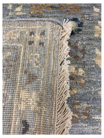 Artisan Vivica  Blue  Traditional Knotted Rug