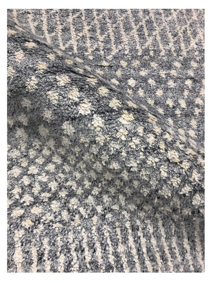 Artisan Marion Silver Ivory Transitional Knotted Rug - Rugs - Artisan - Atlanta Designer Rugs