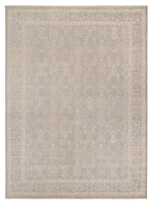 Limited ALBURY AL-251 LIGHT BLUE Traditional Knotted Rug
