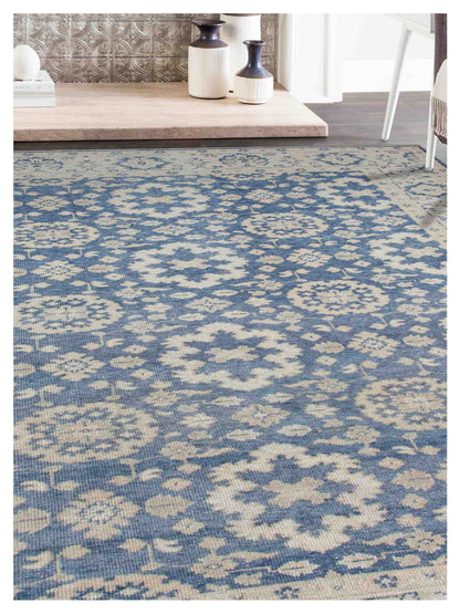 Limited ALBURY AL - 551 STONE BLUE Traditional Knotted Rug - Rugs - Limited - Atlanta Designer Rugs