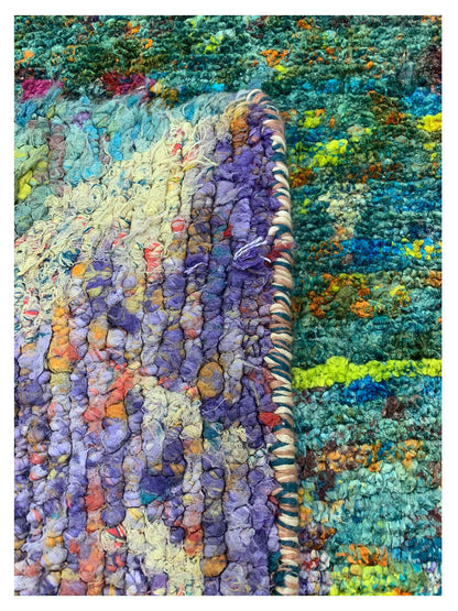 Artisan Ashley Multi Green Transitional Knotted Rug - Rugs - Artisan - Atlanta Designer Rugs