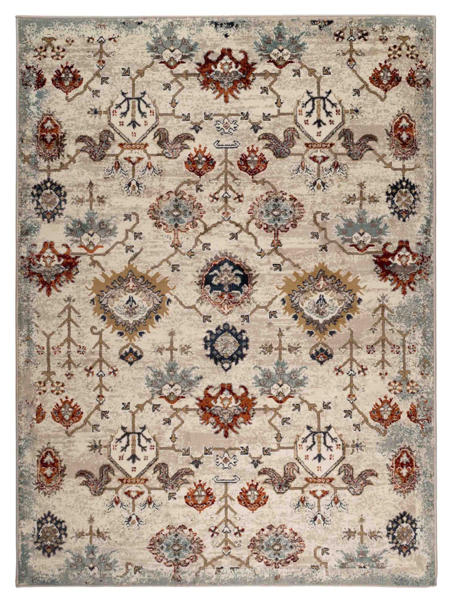 Limited Lizzo LA - 858 Beige Traditional Machinemade Rug - Rugs - Limited - Atlanta Designer Rugs