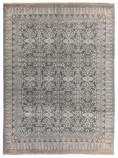 Artisan Elisabeth Grey Modern Knotted Rug - Rugs - Artisan - Atlanta Designer Rugs