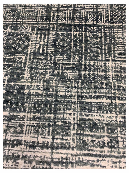 Artisan Adele Charcoal Transitional Knotted Rug - Rugs - Artisan - Atlanta Designer Rugs