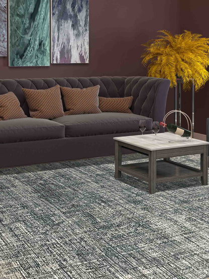 Artisan Adele Charcoal Transitional Knotted Rug - Rugs - Artisan - Atlanta Designer Rugs