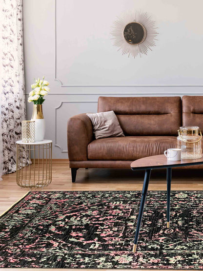 Artisan Elisabeth Charcoal Modern Knotted Rug - Rugs - Artisan - Atlanta Designer Rugs