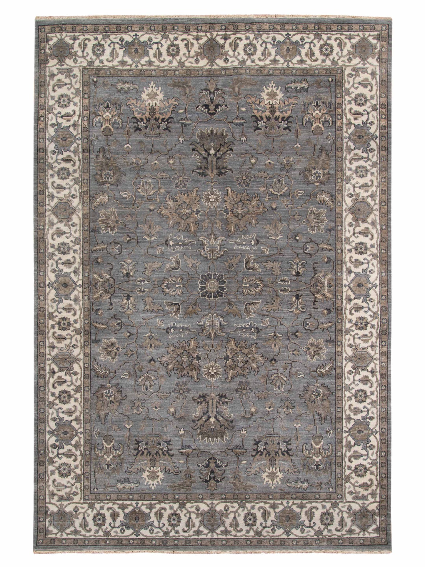 Limited Sophie PRT-223 GRAY Traditional Knotted Rug